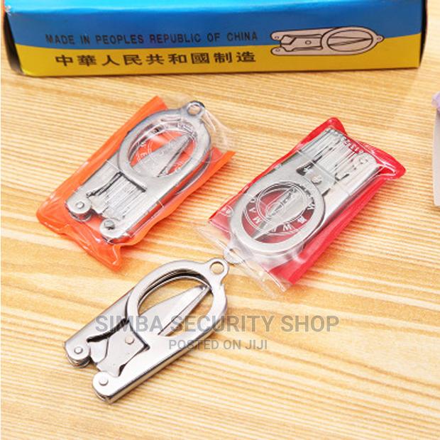 Mini Folding Scissor Pocket Craft Art Tailor Nurse Keychain - thumbnail 12