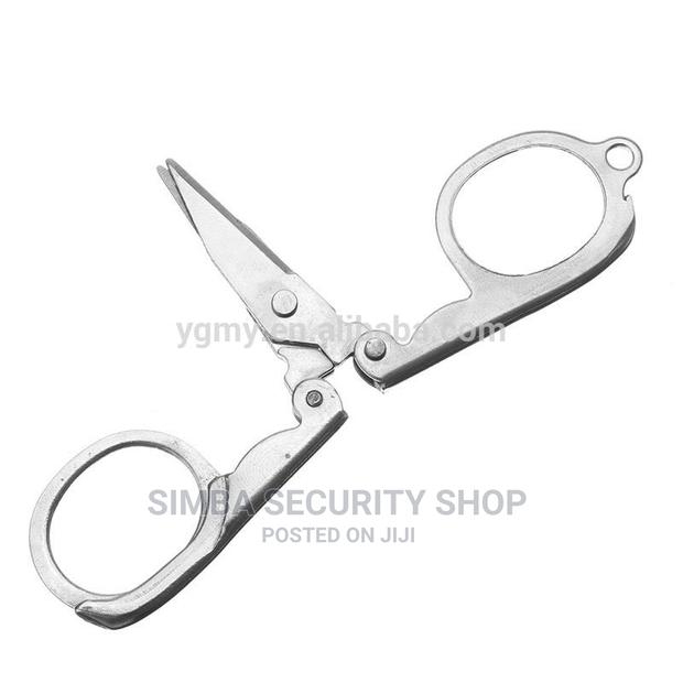 Mini Folding Scissor Pocket Craft Art Tailor Nurse Keychain - thumbnail 14