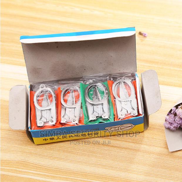 Mini Folding Scissor Pocket Craft Art Tailor Nurse Keychain - thumbnail 15