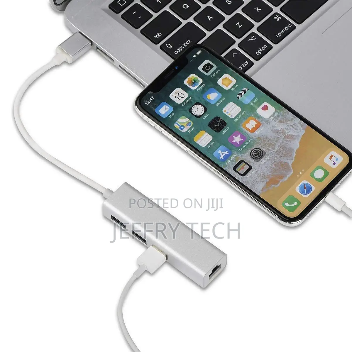 USB 3.0 to RJ45 Lan Hub With 3-Ports and One 1gbps Ethernet