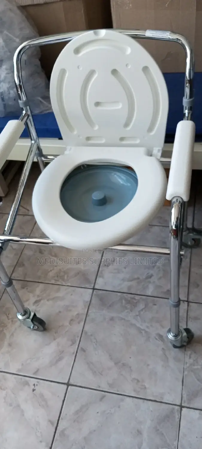 Commode Chair With Wheels