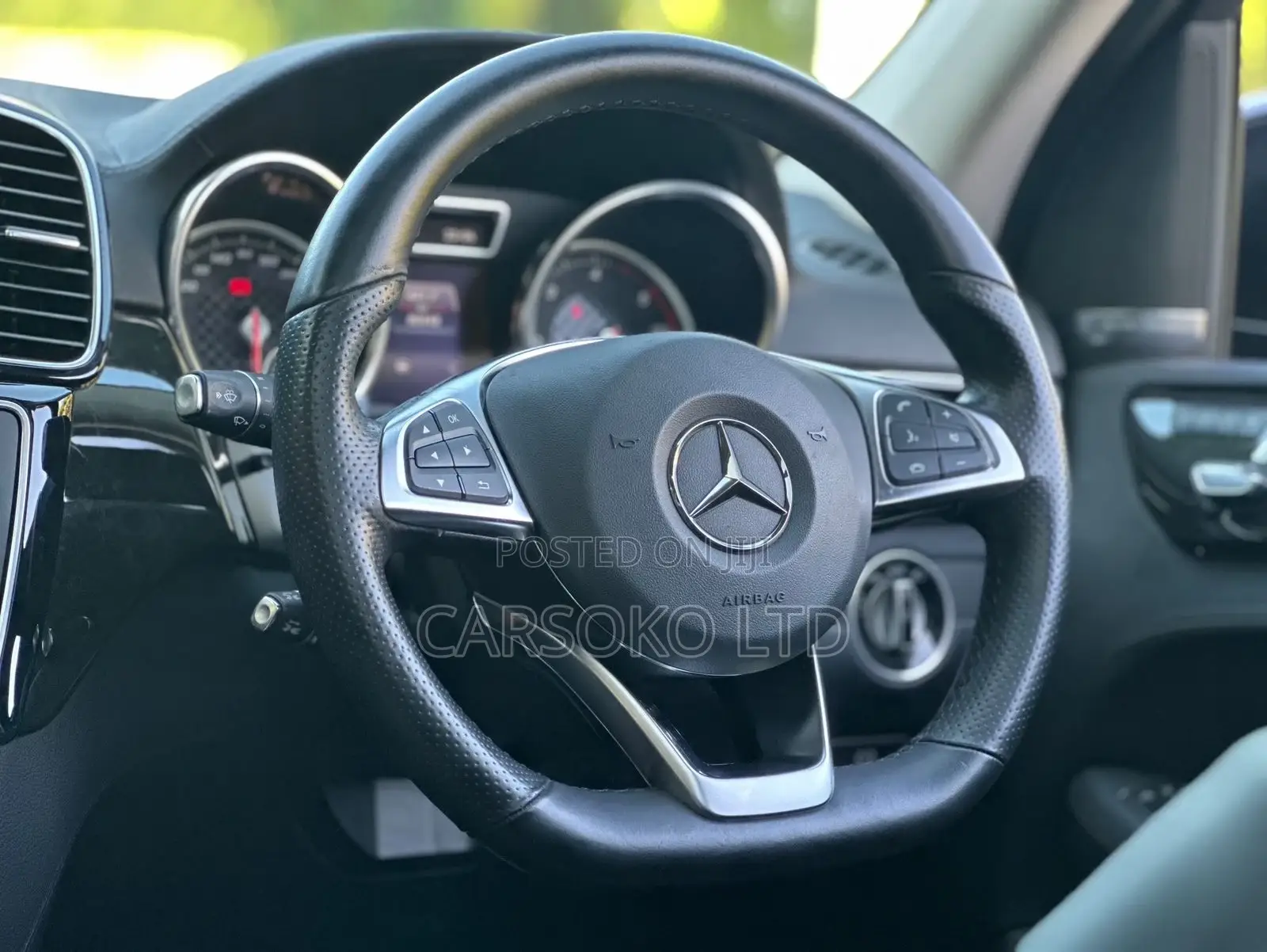Mercedes-Benz GLE-Class 2016 Black