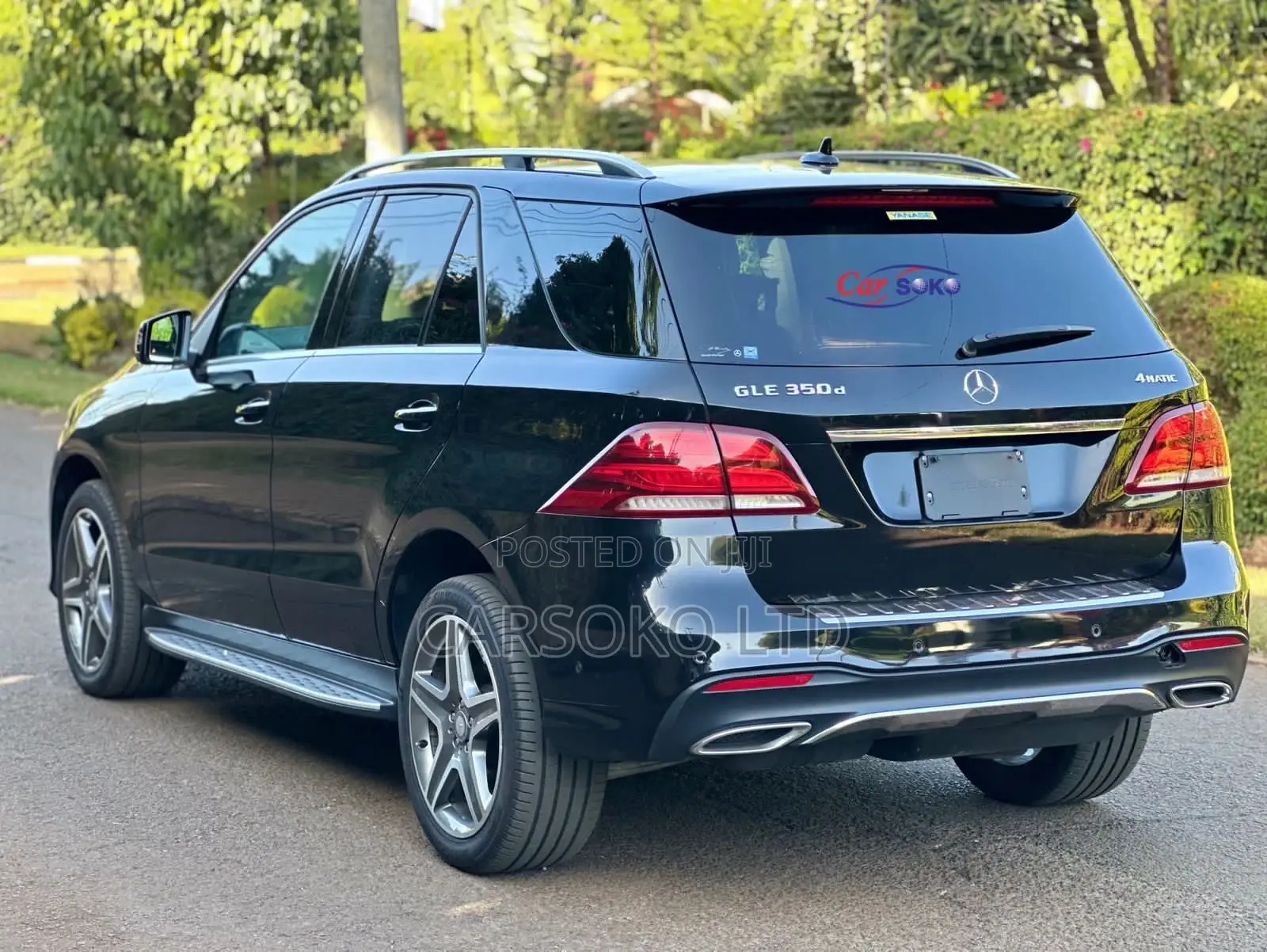 Mercedes-Benz GLE-Class 2016 Black
