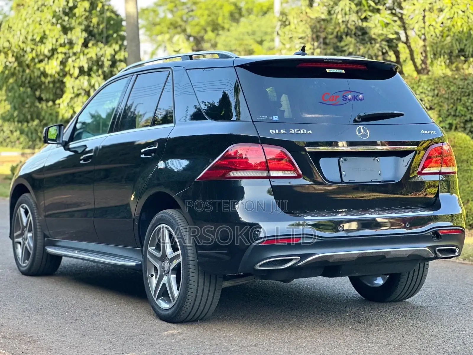 Mercedes-Benz GLE-Class 2016 Black