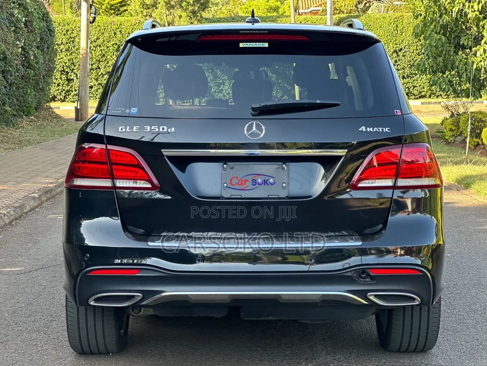Mercedes-Benz GLE-Class 2016 Black
