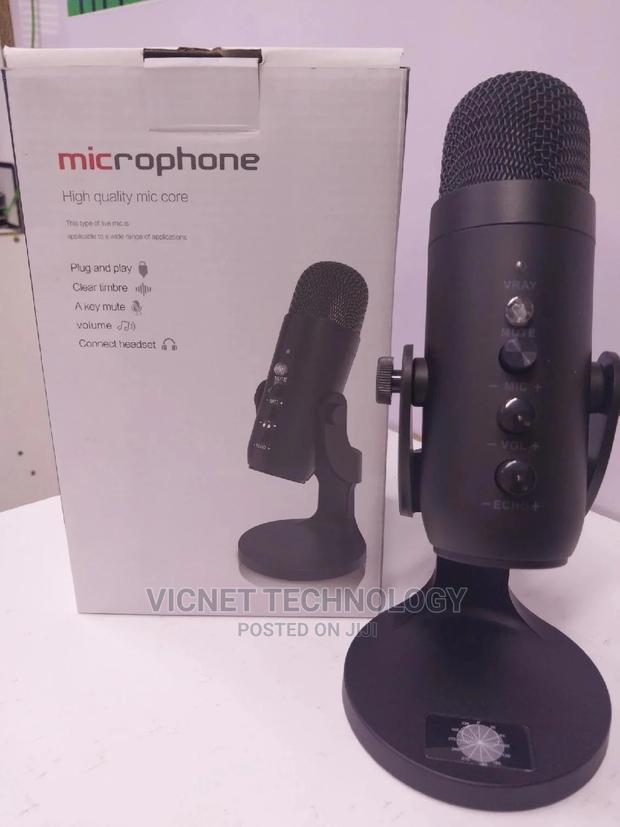 High Quality Podcast Live Mic With Vol,Mute, Echo - main view