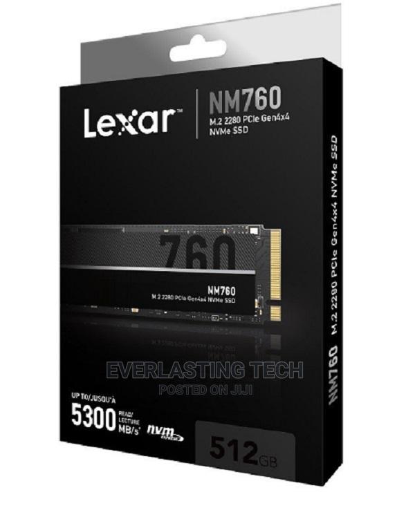 Lexar Lnm760 Internal SSD M.2 Nvme 2280 - 512gb - main view