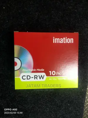Rewritable Media Cds