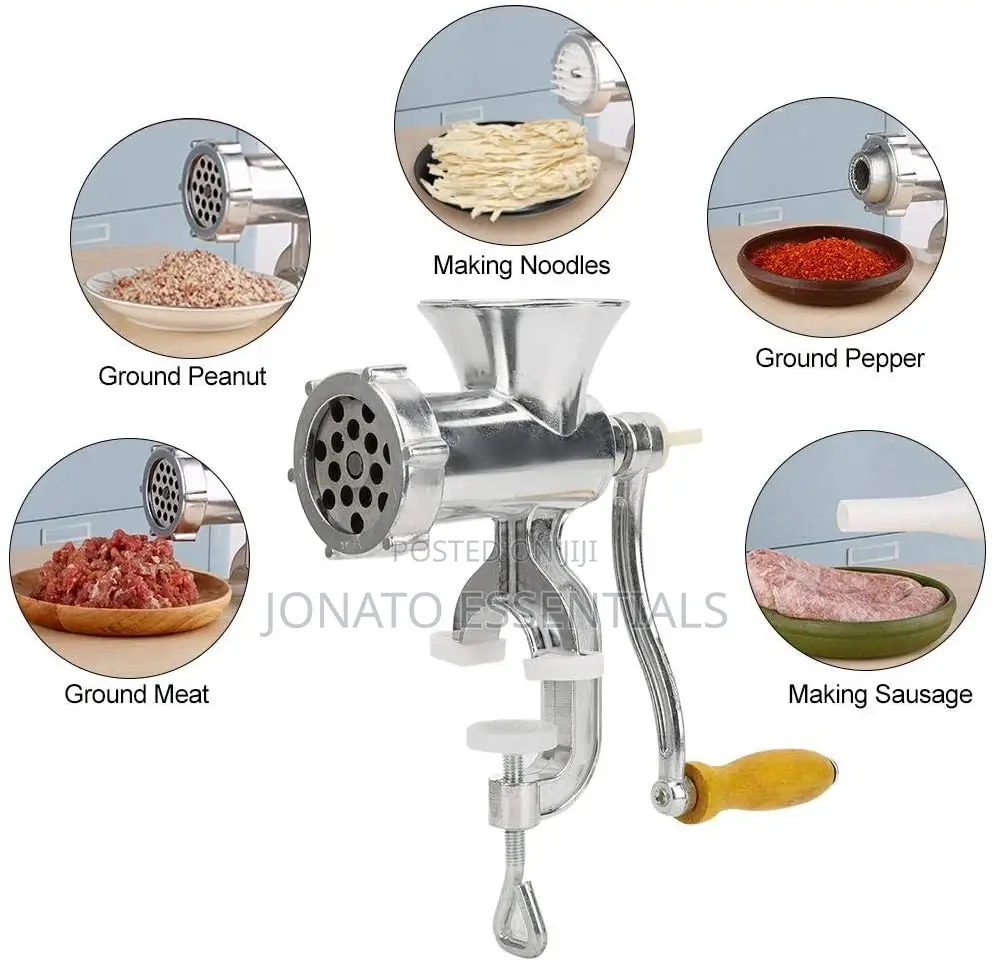 Aluminium Manual Meat Mincer