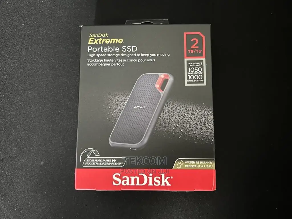 Sandisk E61 Extreme Portable External Ssd V2 2tb - Sdssde61-