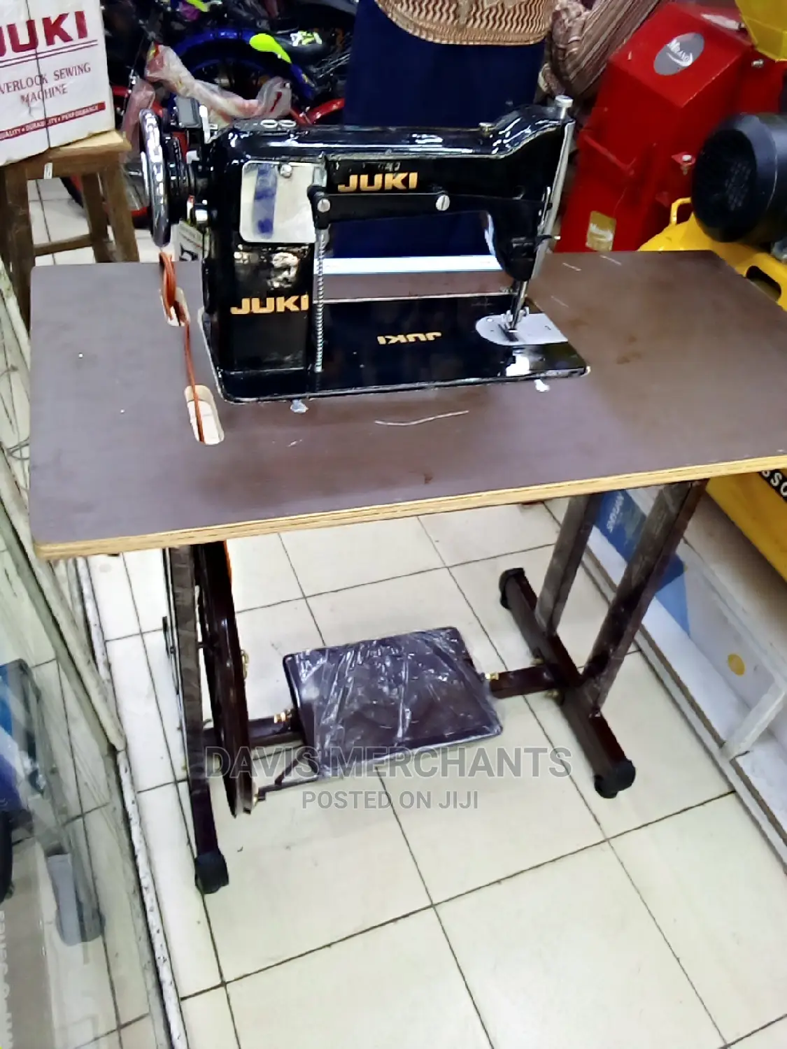 Juki Sewing Machine and Important Table