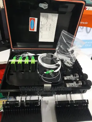 Fibre Fat Box With Bare 1X16 Splitter 16 CORE Loaded