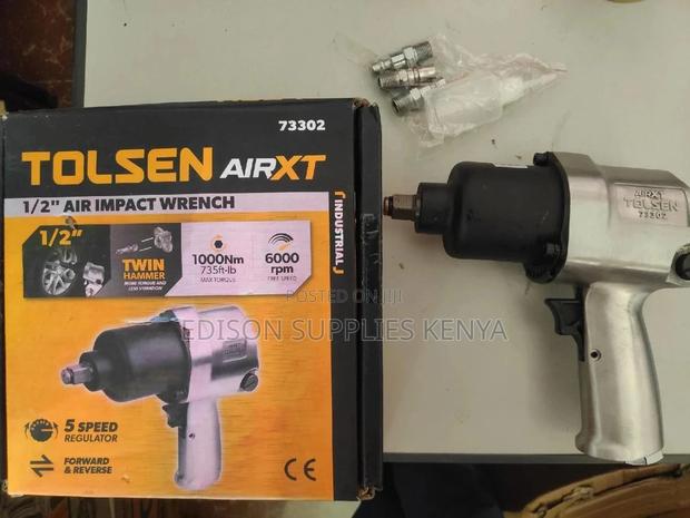 Tolsen Air Impact Wrench 1/2inchs Twin Hammer 1000nm 73302 - thumbnail 6