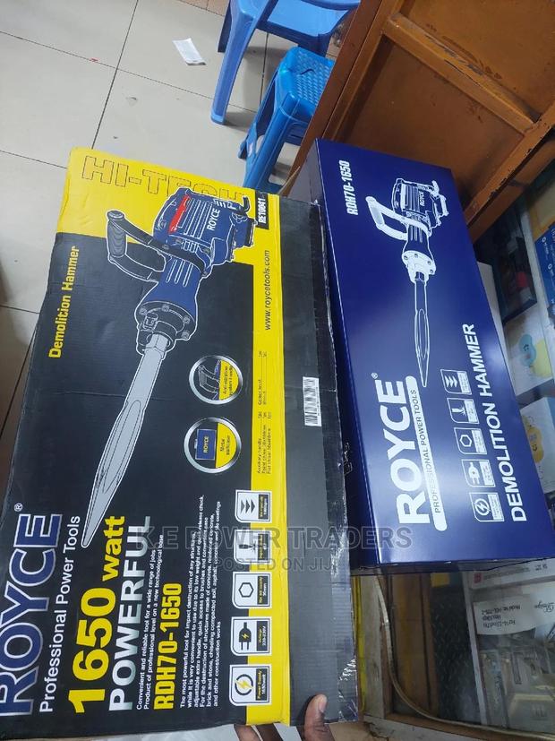 Concrete Breaking Royce Electric Jack Hammer - main view