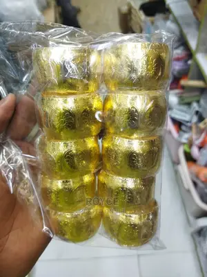 12 PCS Gold Napkin Rings