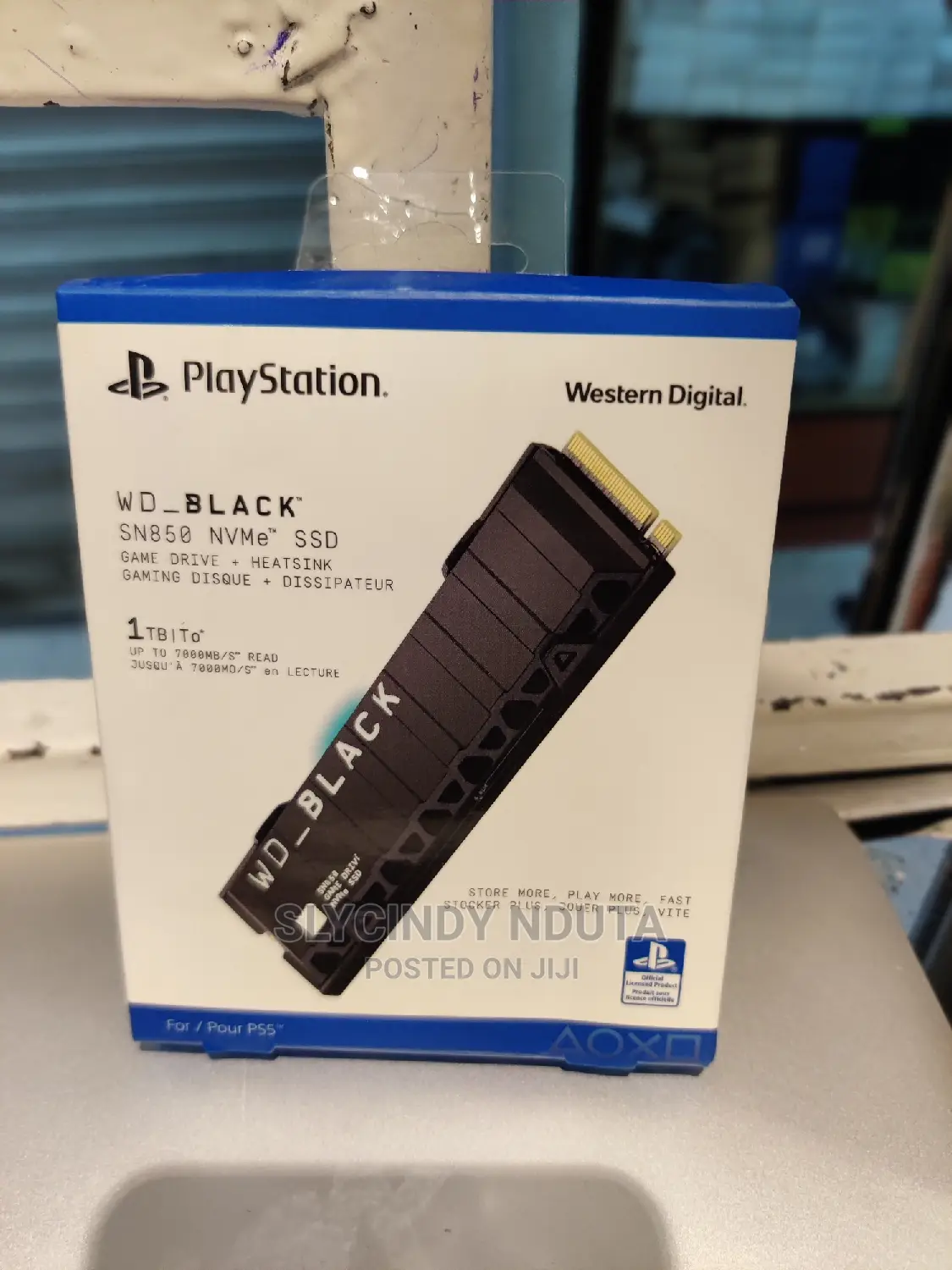 Sony Wd-Black 1tb SSD Gamedrive+Heatsink Gaming Disque Ps5