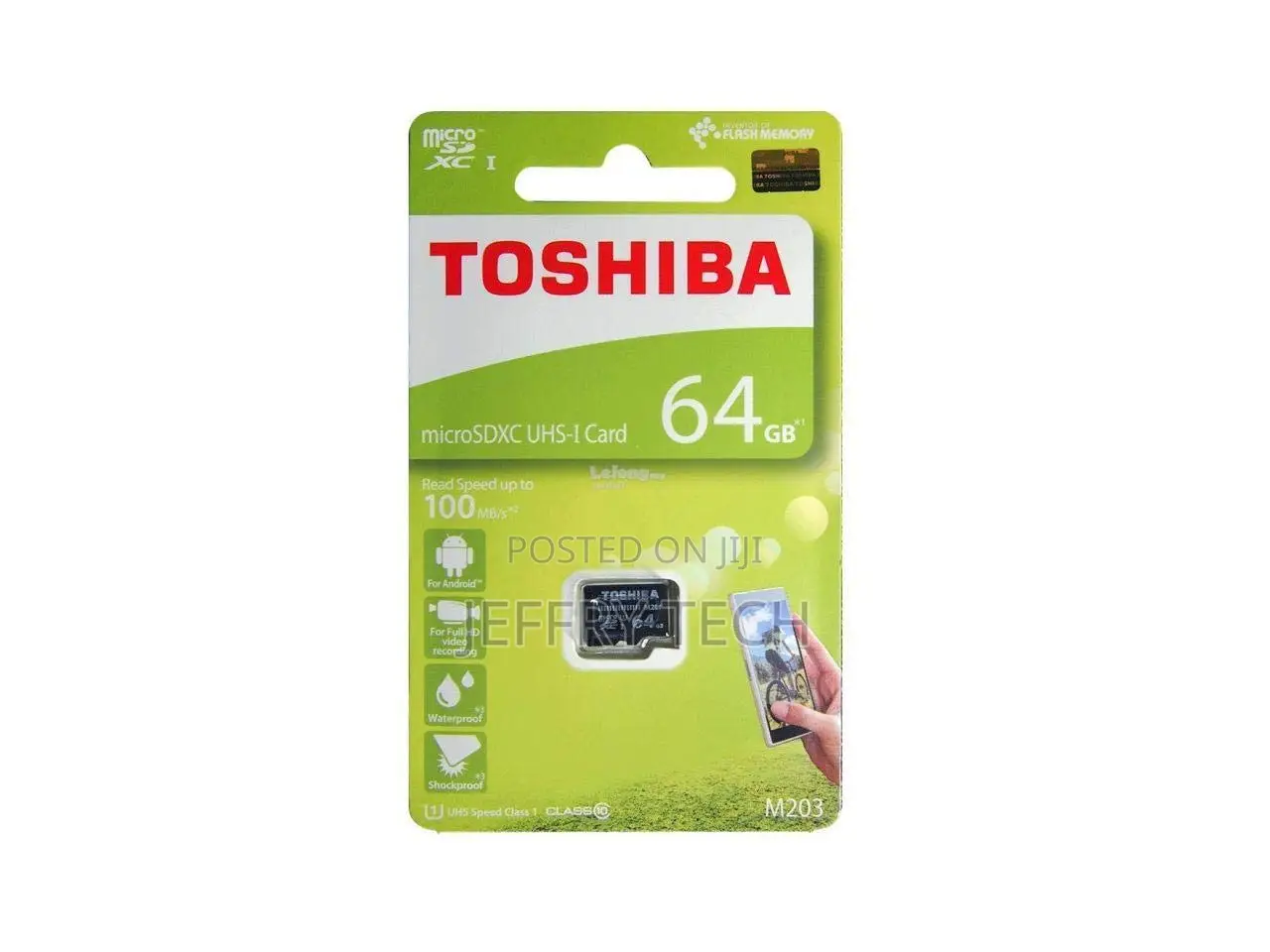 Toshiba 64gb M203 Microsdxc Uhs-I U1 Card