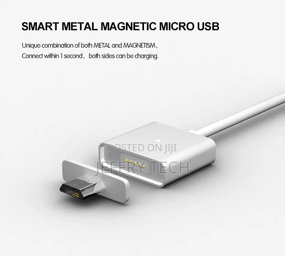 Metal Magnetic Micro USB X-Cable – Android