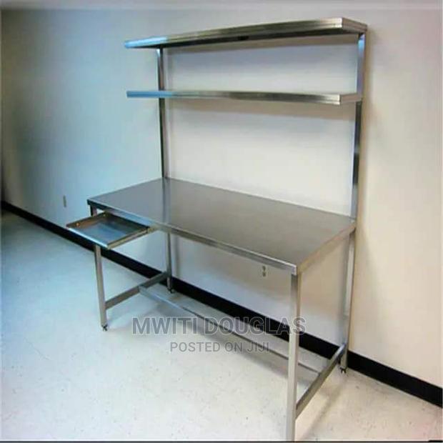 Working Top and Floating Shelves - main view