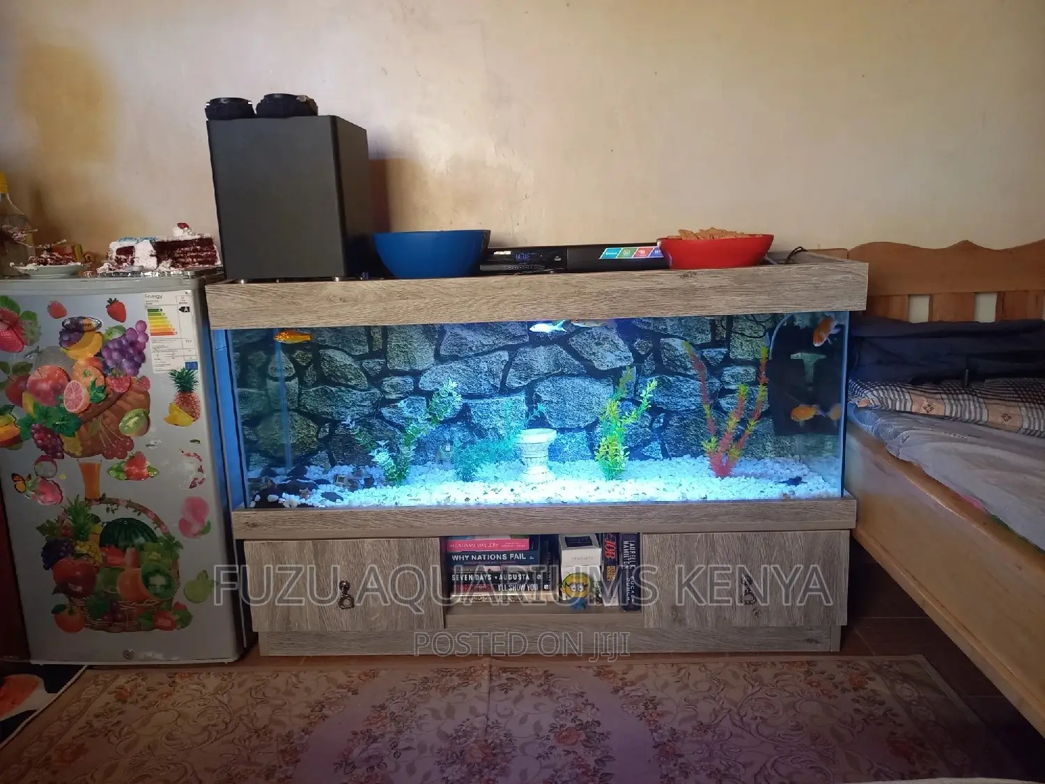 Aquarium With Drawer Stand