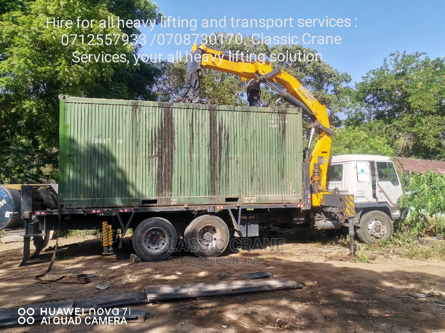 Heavy Lifting Transport Cranes