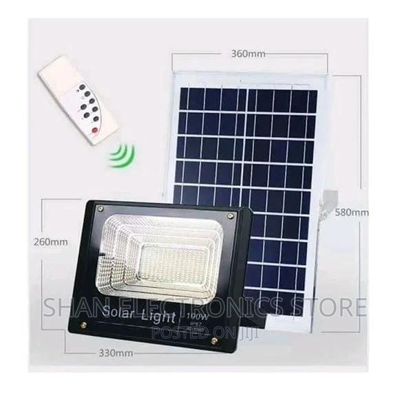Latest 100 Watts Solar Led Flood Light Outdoor Solar