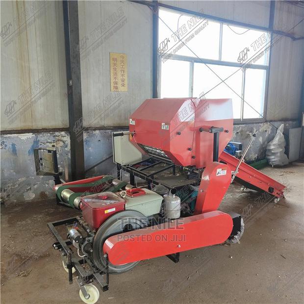 Dry and Fresh Corn Straw Baling Envelop in One Machine