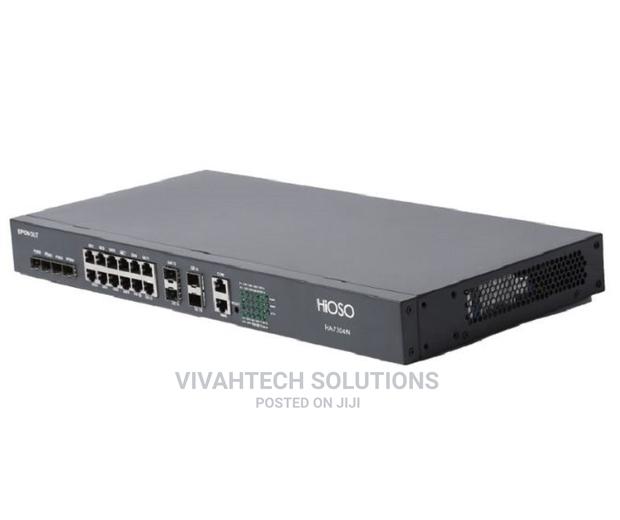 Hioso 4 Port Olt Epon Ha7304 Standalone Fiber Router