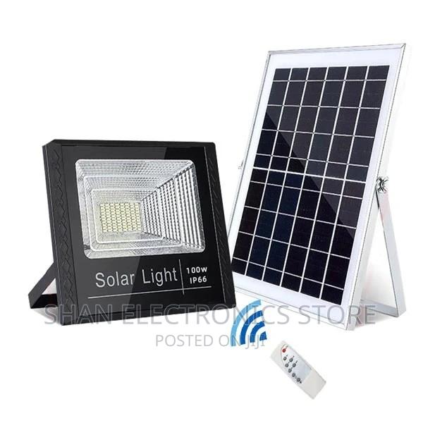 Great 100w Solar Powered Street Flood Lights - main view