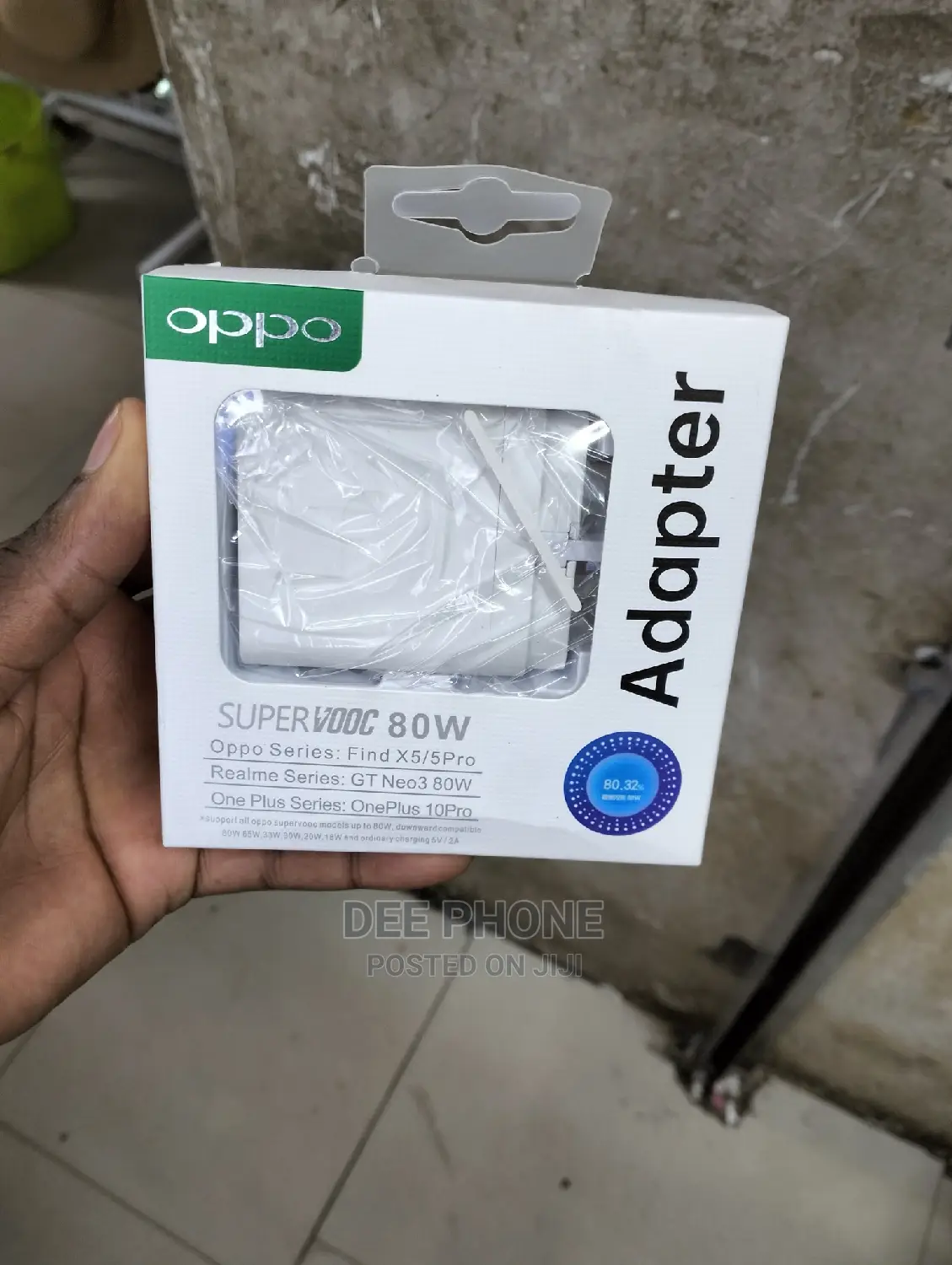 Oppo 80 W Super Ultra Fast Charging Adapter