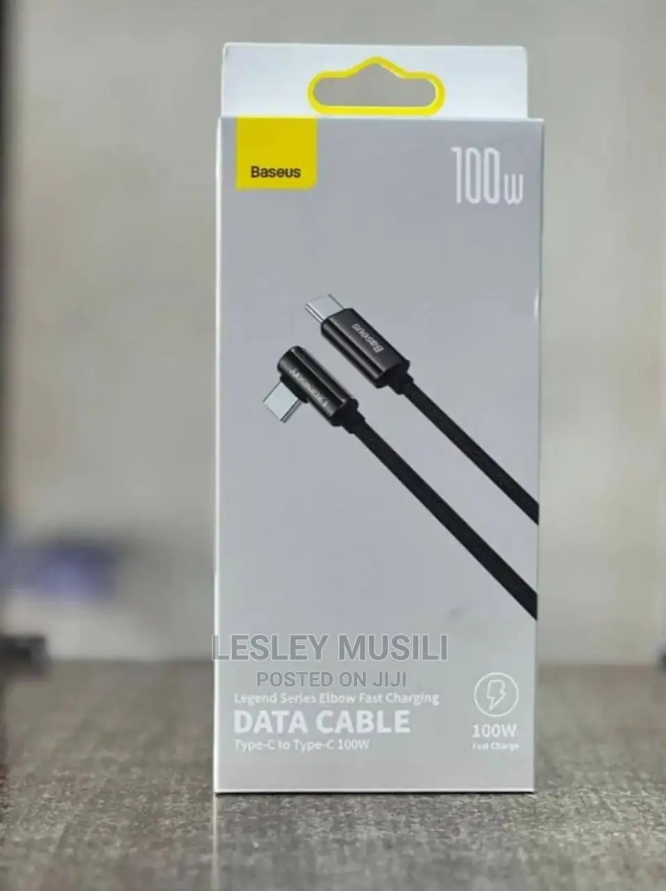 Baseus Legendary Series Elbow Data Cable C to C