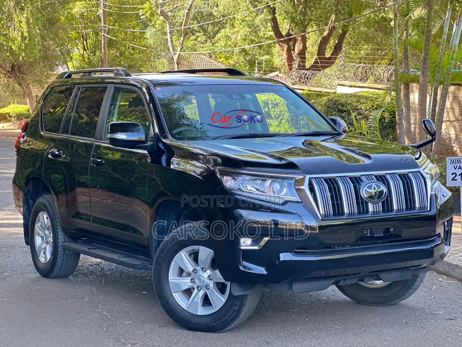 Toyota Land Cruiser Prado 2.8 2017 Black
