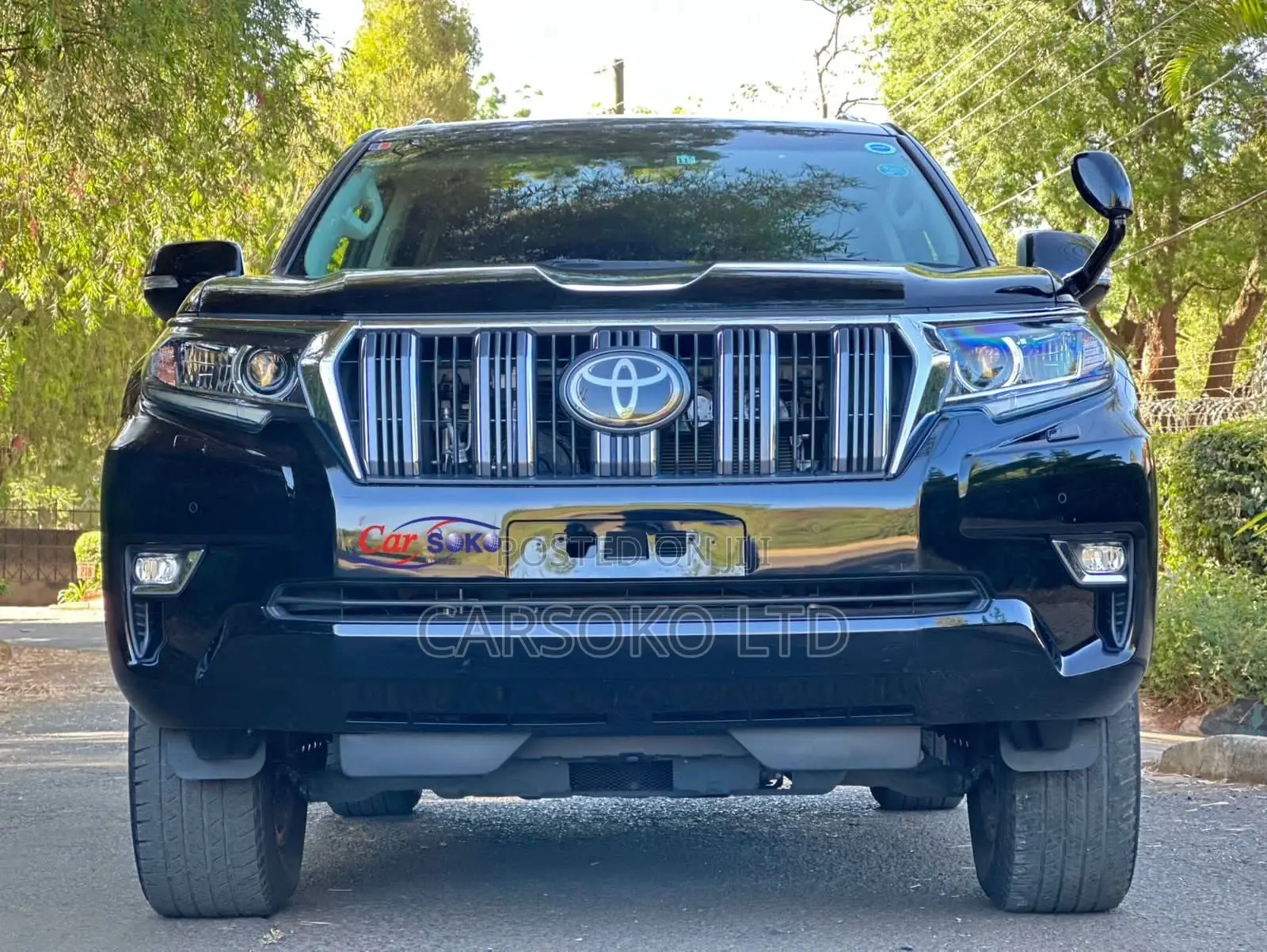 Toyota Land Cruiser Prado 2.8 2017 Black