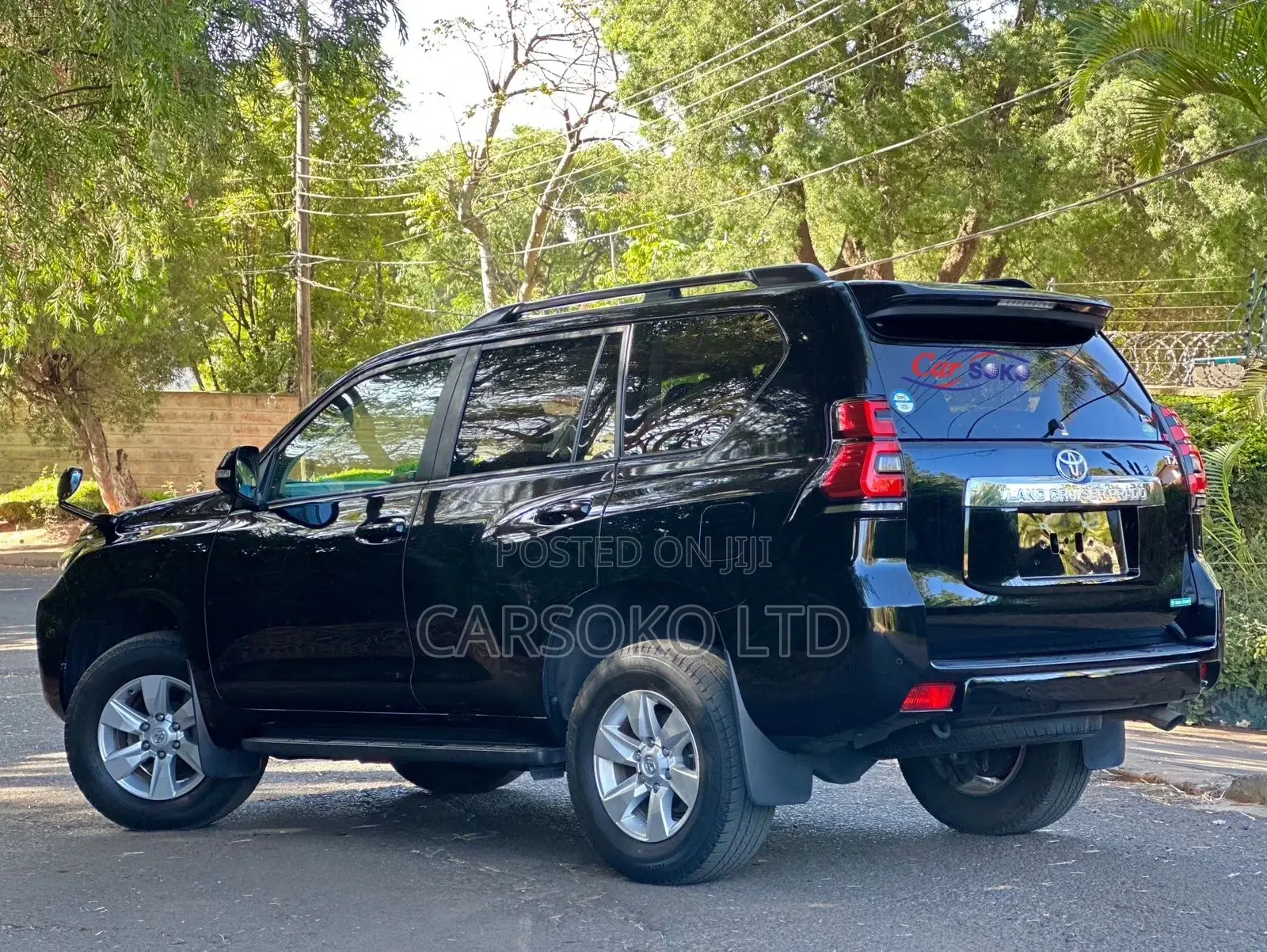 Toyota Land Cruiser Prado 2.8 2017 Black