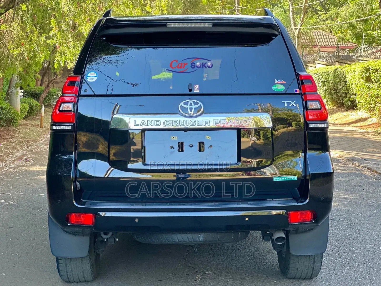 Toyota Land Cruiser Prado 2.8 2017 Black