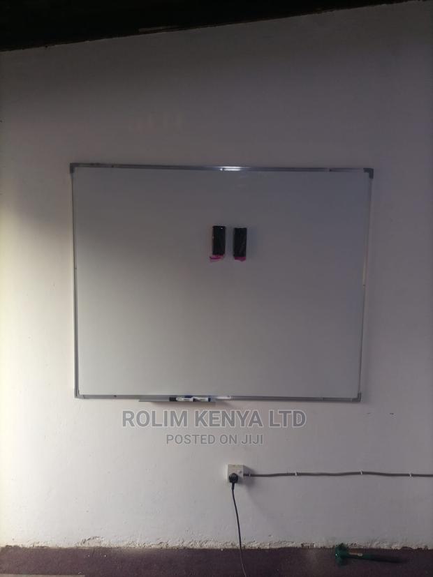 Magnetic White Board 4ftx4ft Whiteboard - main view