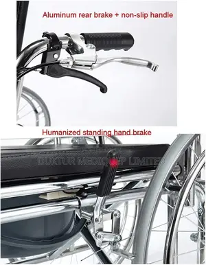 Reclining Commode Wheelchair U-Cut