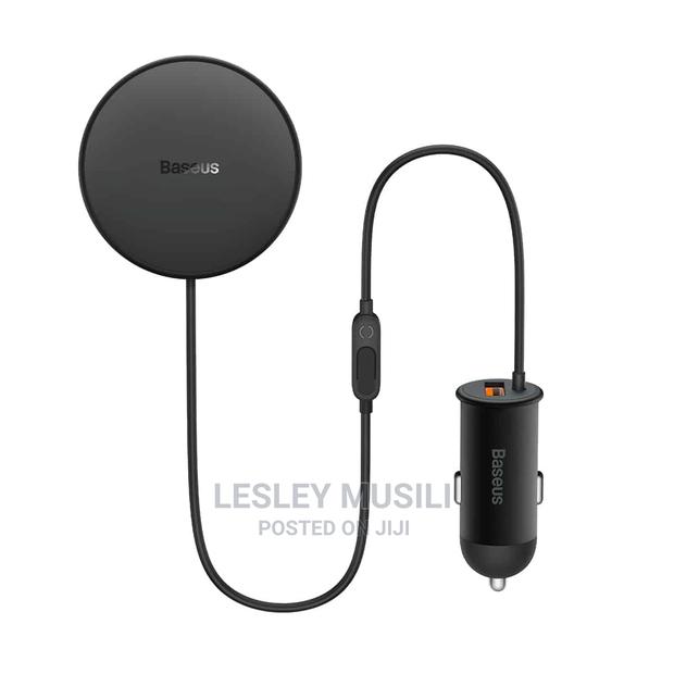 Baseus CW01 Magnetic Wireless Charging Car Mount 40W - thumbnail 3