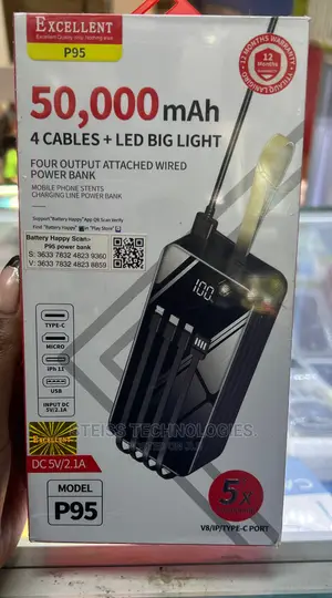 50000mah-Excellent Powerbank.