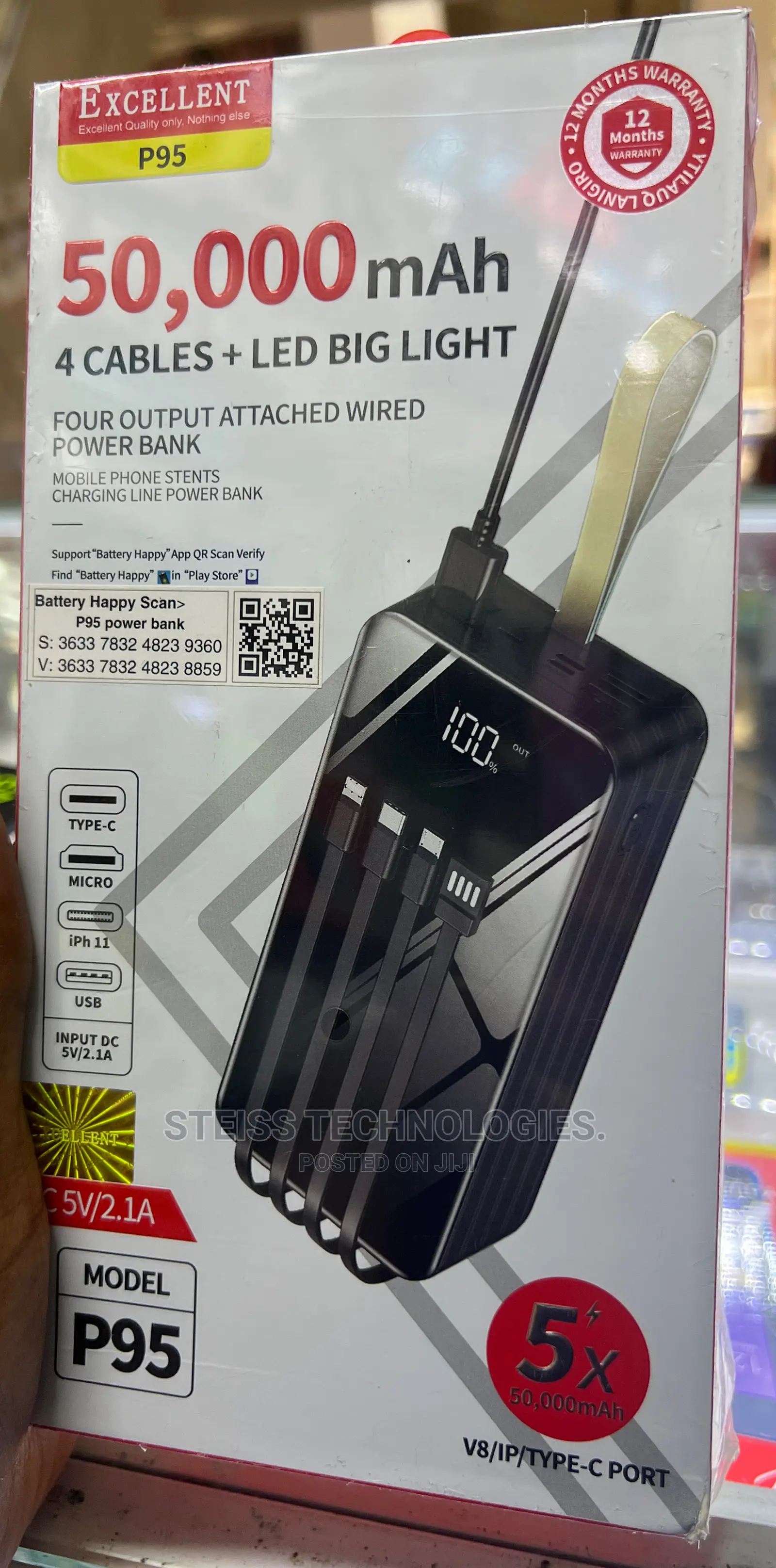 50000mah-Excellent Powerbank.