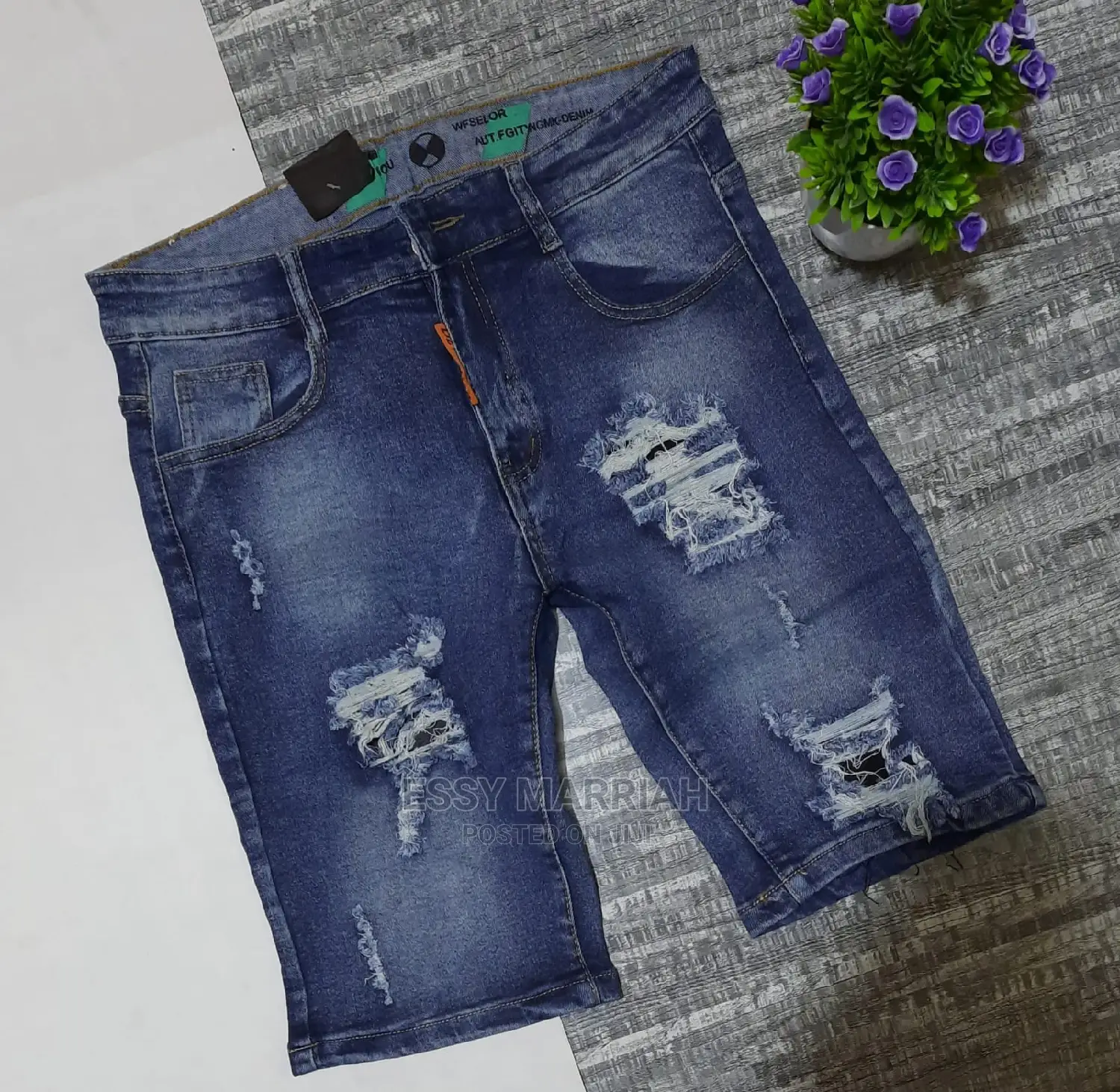 Mens Jeans Short