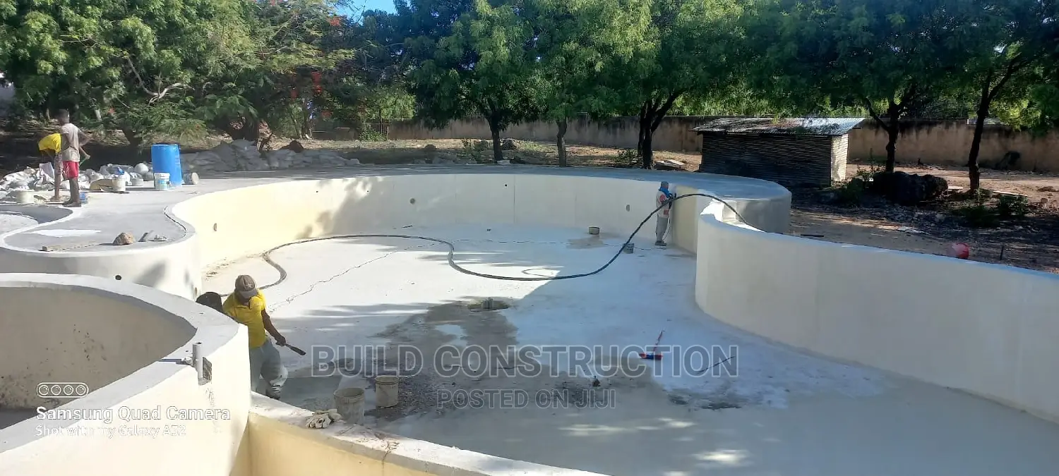 Swimming Pool Terrazzo Flooring Services in Kenya.