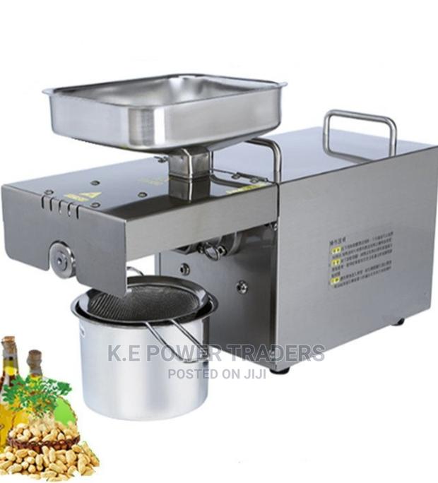 Stainless Steel Oil Press Machine - main view