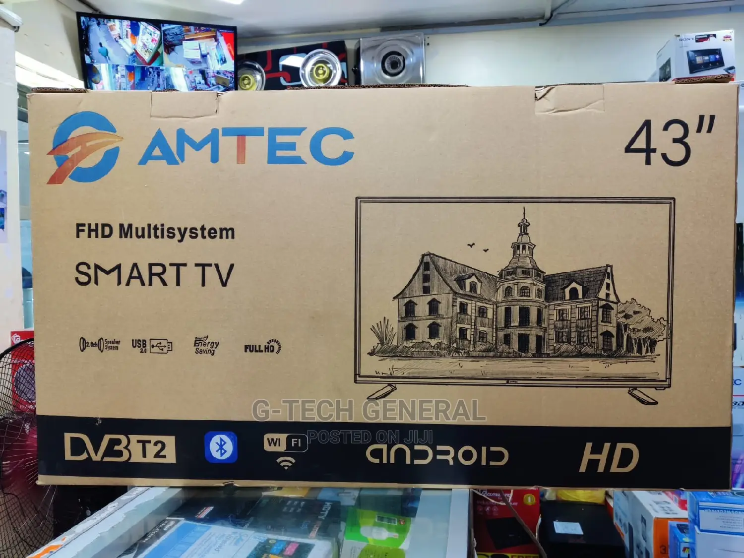 Amtec 43inch Android Tv With Bluetooth