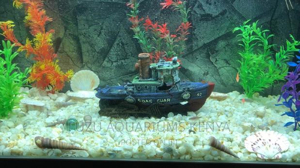 Aquarium Ship Ornament - main view