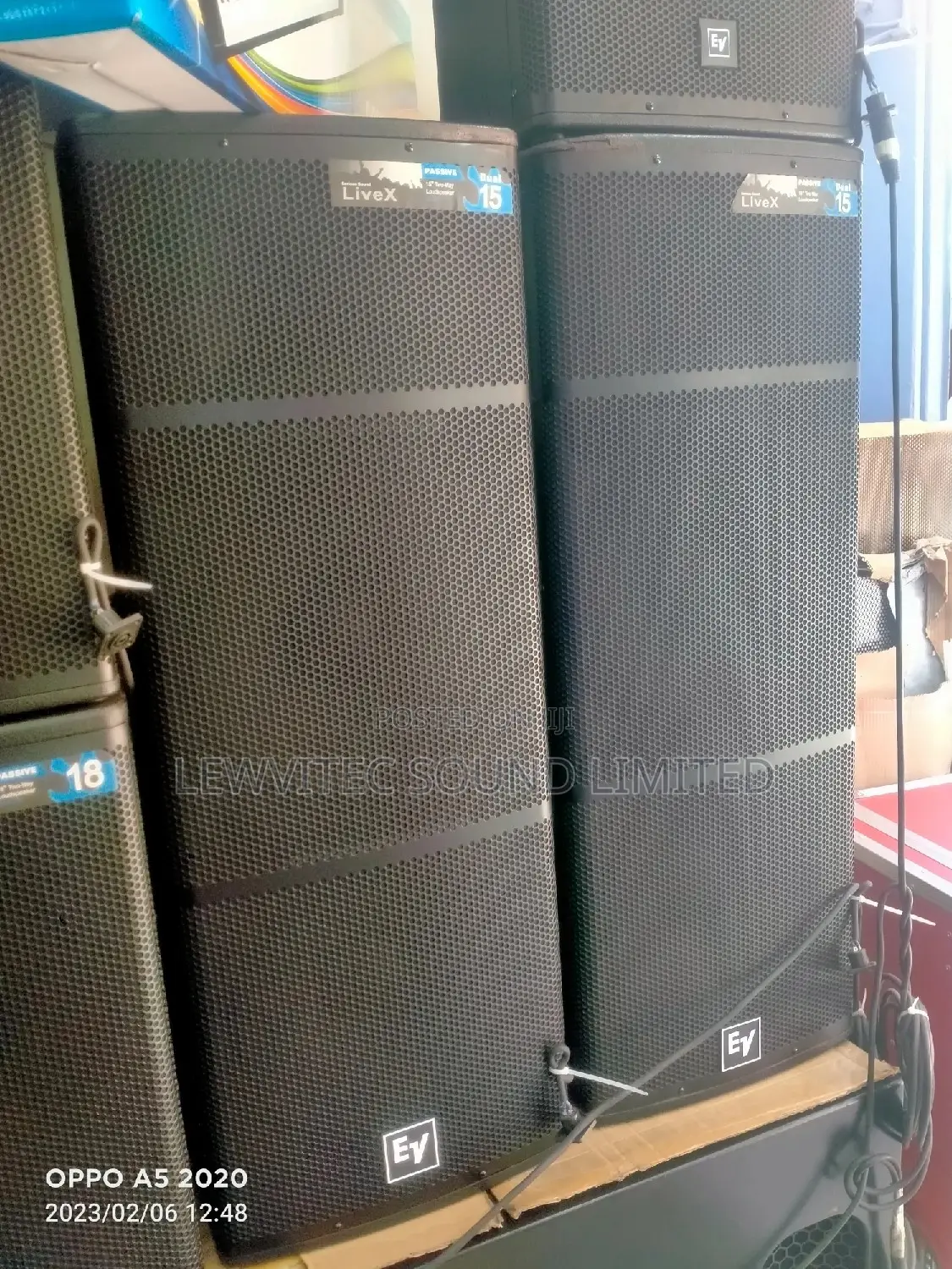 Ev Passive Full Range Speaker
