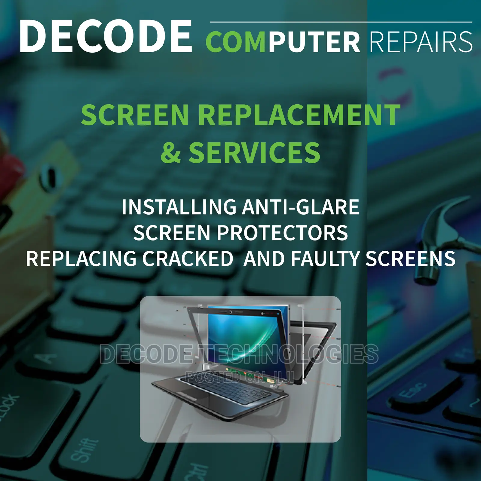LAPTOP SCREEN Repairs Replacement