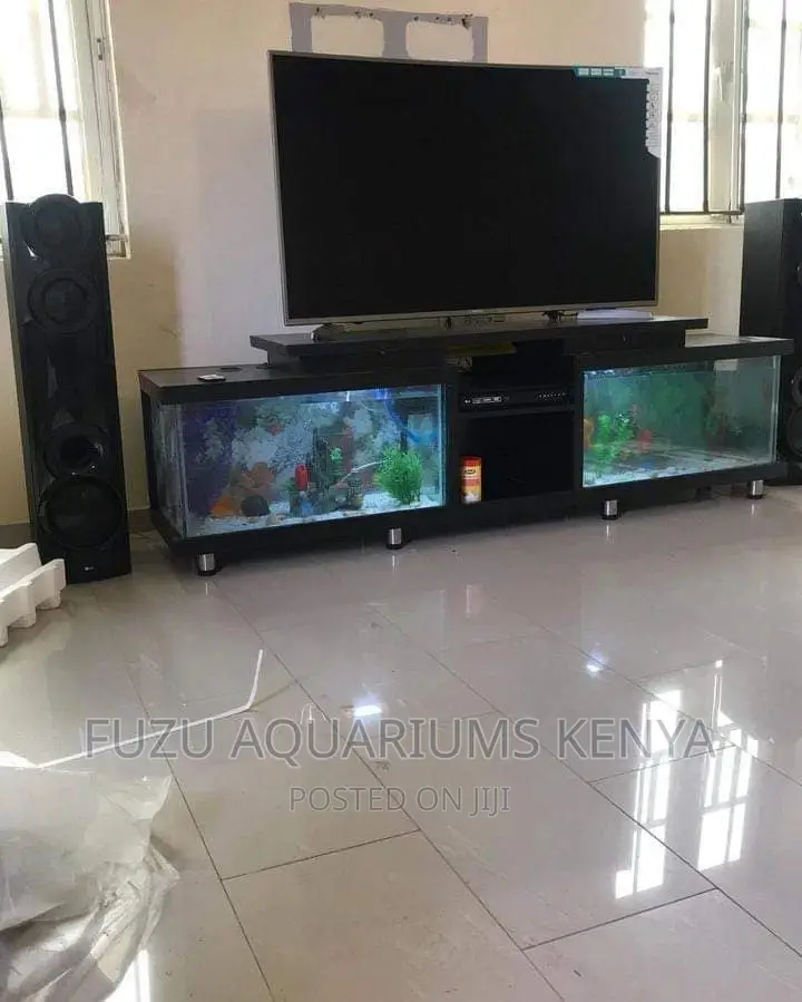 Tv Stand Aquarium [Double Tank]