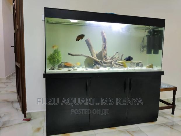 Black Aquarium 5ft - main view