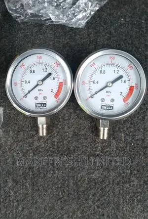 Pressure Gauge Manometer Stainless Steel 2MPA,6MPA,10bar